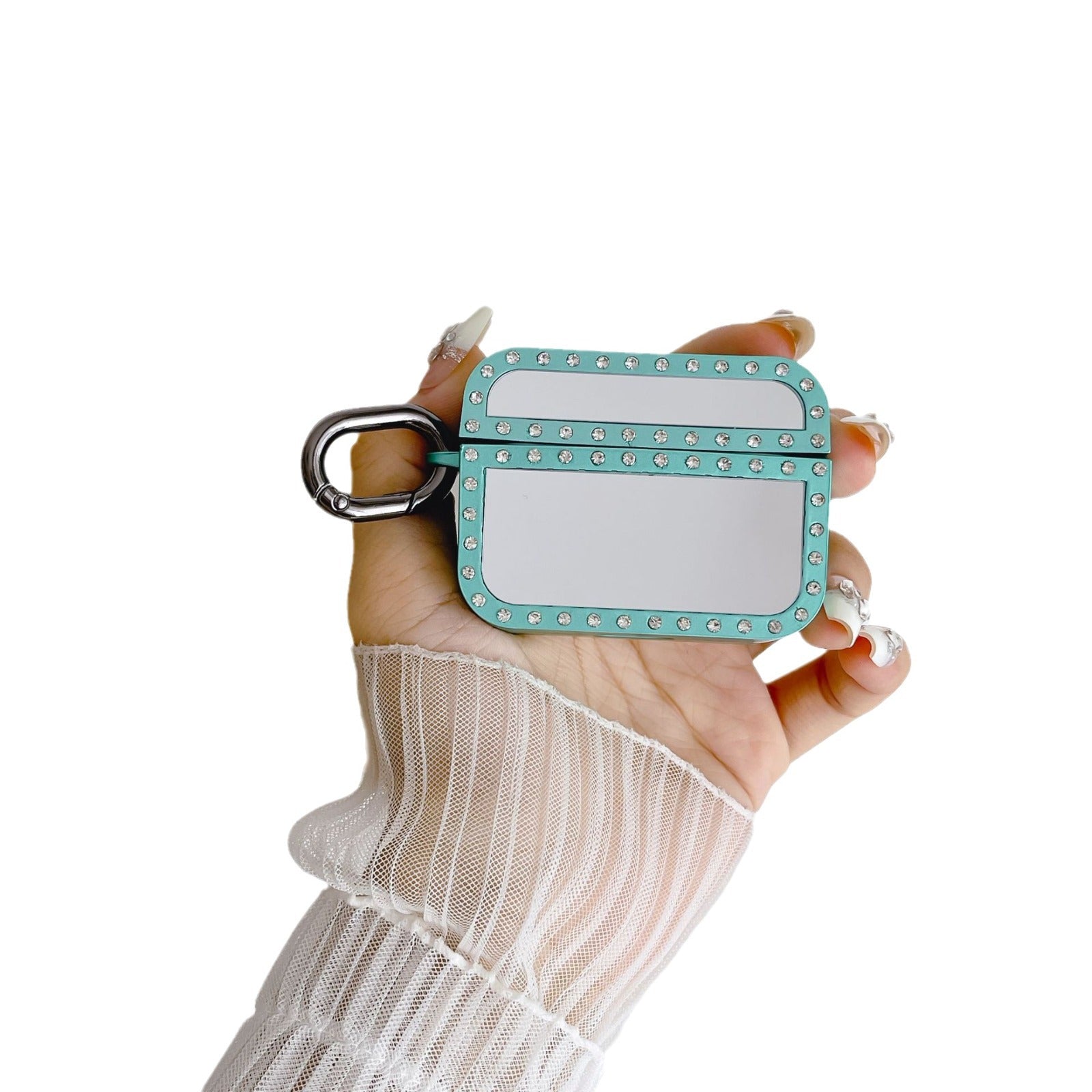 Wholesale TPU Mirror Flash Diamond Bluetooth Headphone Cases